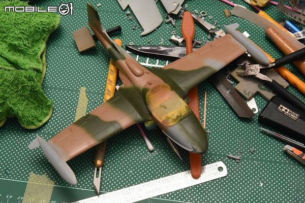 [模型製作記] 越戰怪怪機系列：A-37 蜻蜓