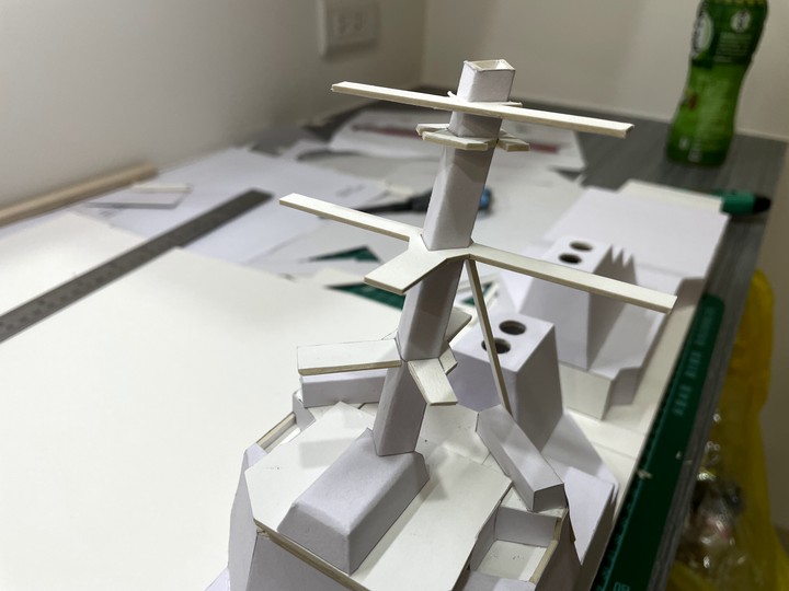 【模型分享】1/200 紙製 柏克級驅逐艦 02(艦體製造)