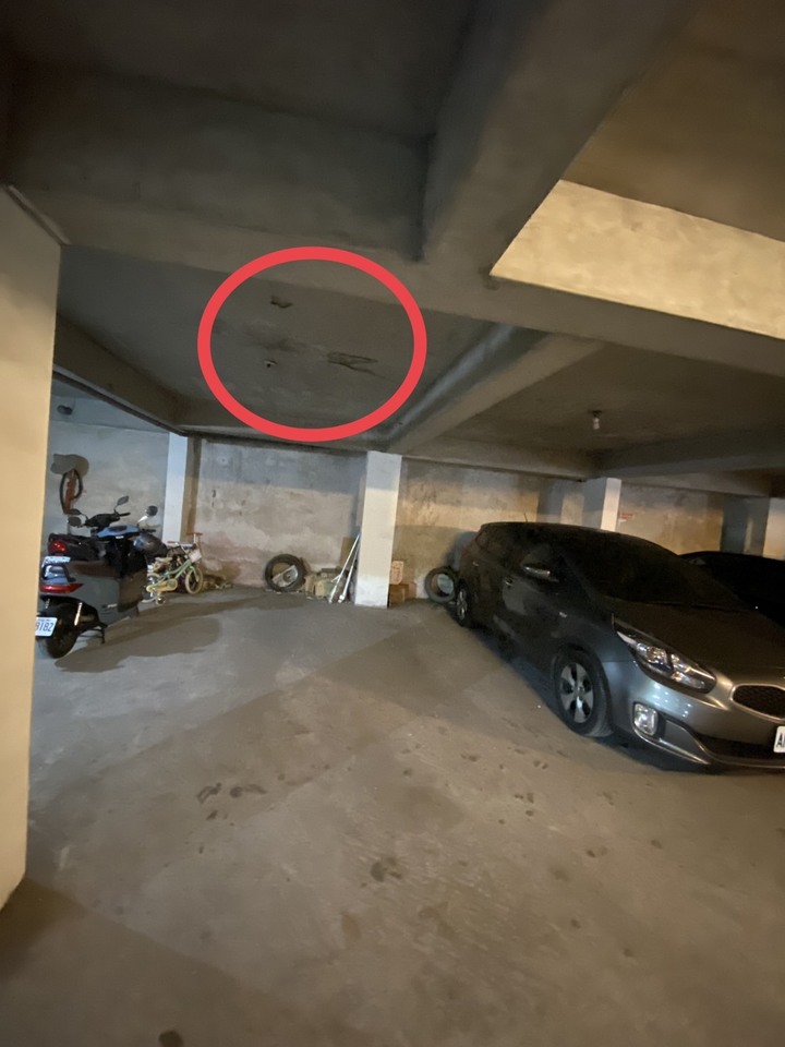 求教: 40年老房子車位上方疑似海砂屋導致水泥崩落，要怎麼處理?