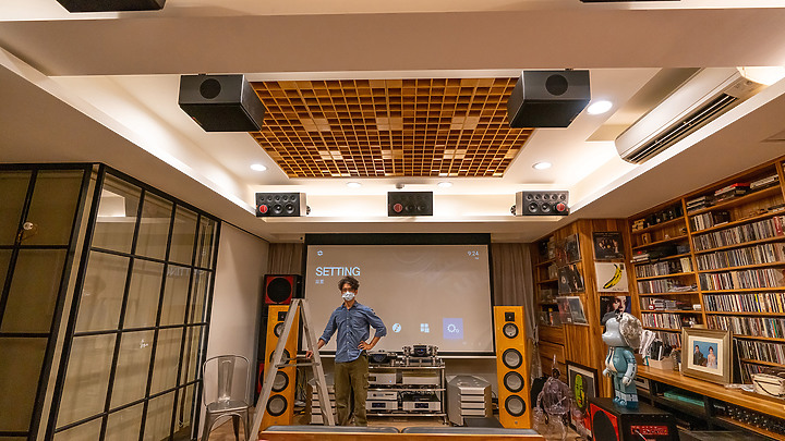 點我看大圖 關不上的劇院潘朵拉之盒!Ken Kreisel全旗艦 + StormAudio Core 16 + StarkeSound後級進駐唐府Hi-End殿堂