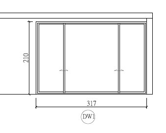 知名鋁窗成品和設計立面圖不一致，開窗後線條繁雜