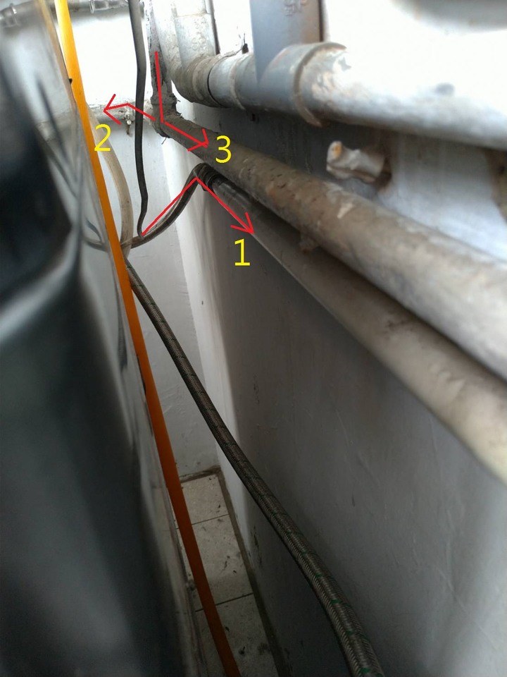 熱水管分接問題