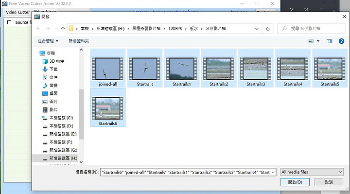 點我看大圖 Nikon Z9影片剪輯教學:黑腹燕鷗以4K120p及120fps串成的影片剪輯示範。