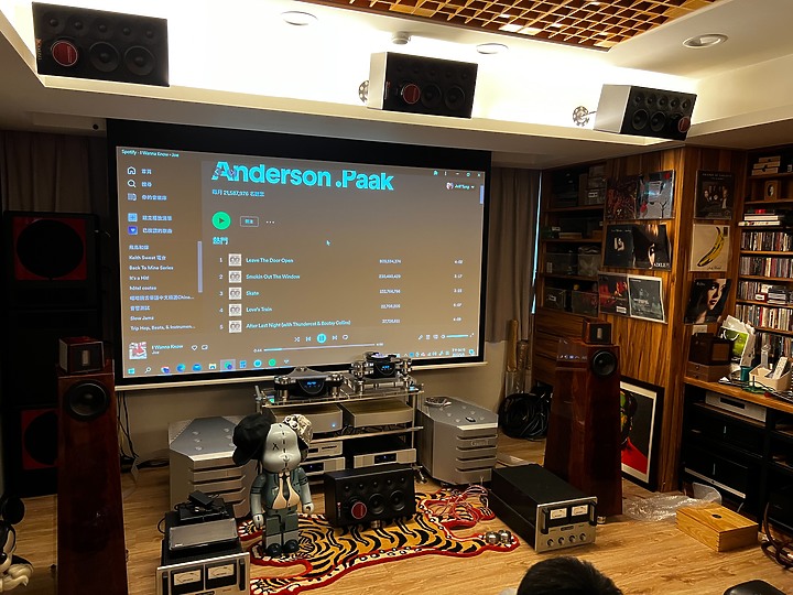 點我看大圖 關不上的劇院潘朵拉之盒!Ken Kreisel全旗艦 + StormAudio Core 16 + StarkeSound後級進駐唐府Hi-End殿堂