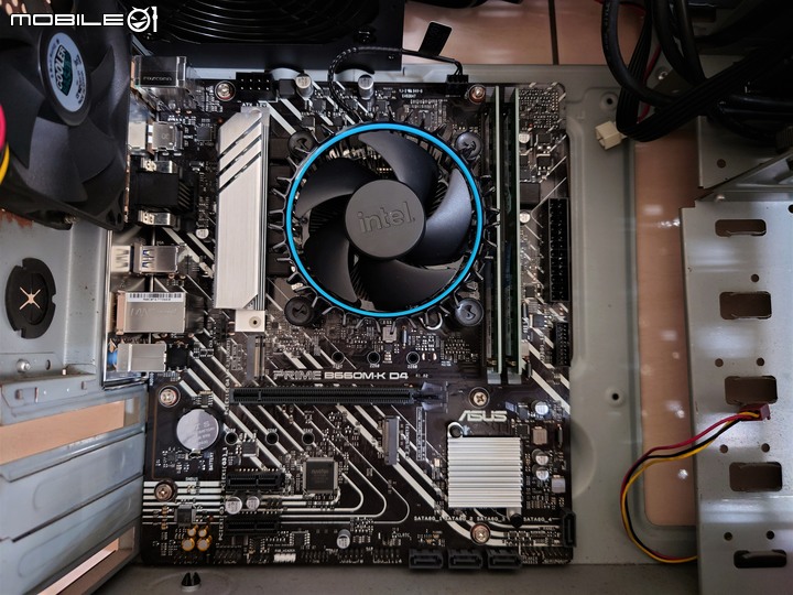 Intel I3-12100＋ASUS PRIME B660M-K D4-CSM