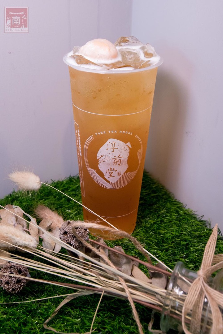 【臺南美食】主打養生的飲料也很好喝|菊花系列飲|新鮮水果飲品|有機無毒水果特調|菊花茶|木瓜鮮奶~~淳菊堂菊花茶飲專賣店