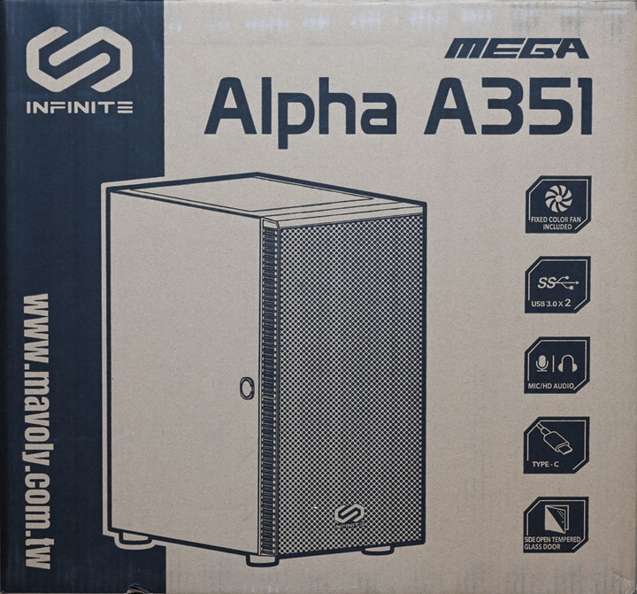 INFINITE MEGA Alpha A351機殼開箱