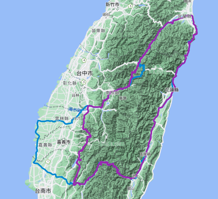 環島南橫路線介紹&環島必通點