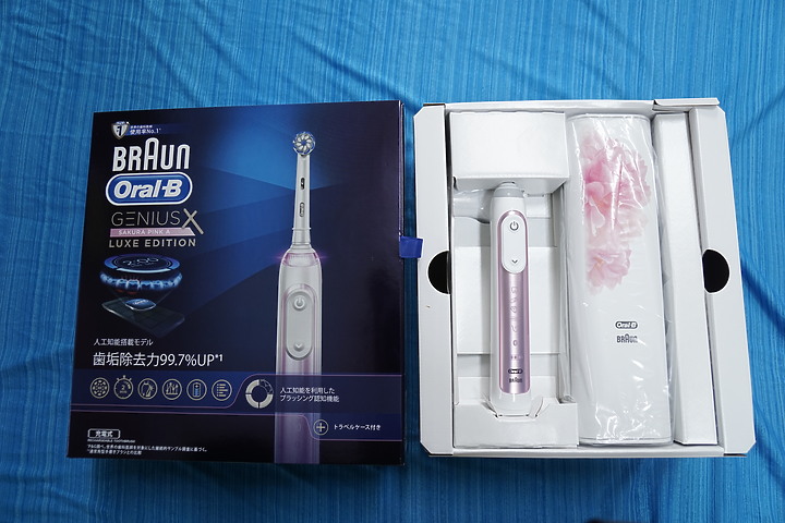 開箱歐樂b Genius X 電動牙刷、一些刷牙心得及Sonicare、國際牌對比