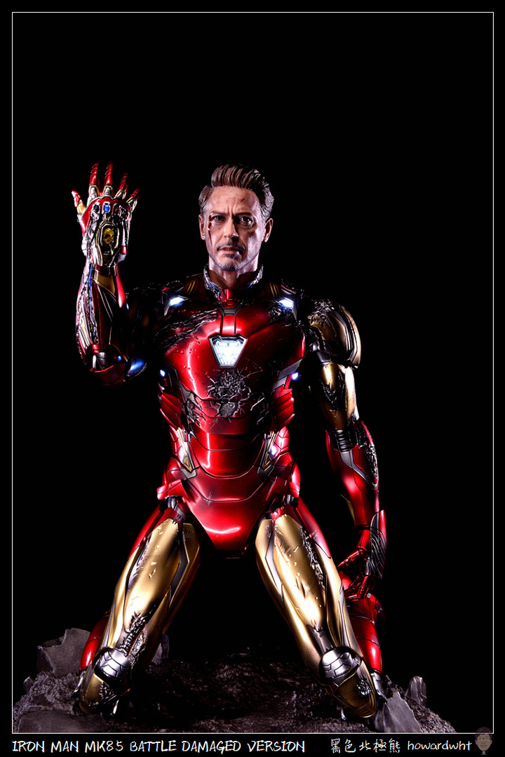 【開箱】Hot Toys - 鋼鐵人 MK85 戰損版