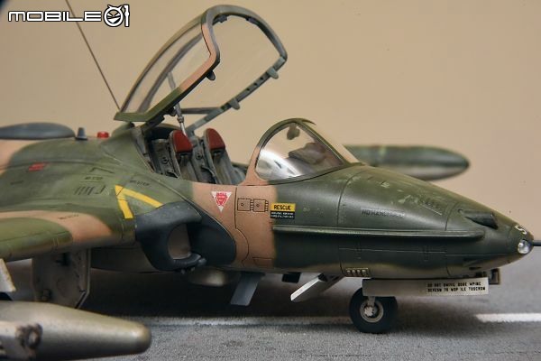 [模型製作記] 越戰怪怪機系列：A-37 蜻蜓