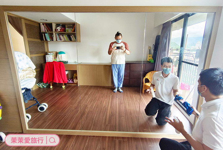 送給愛乾淨的婆婆客製化居家鍍膜，以免我搞髒她的地盤XD