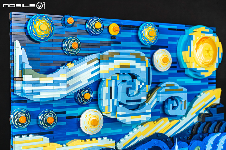 樂高LEGO Ideas 21333「文森·梵谷－星夜」開箱｜躍然於積木上的經典名畫！
