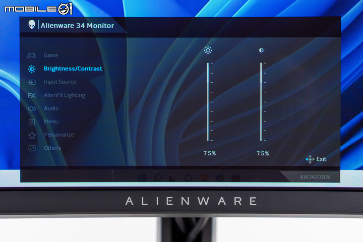 Dell Alienware 34 AW3423DW QD-OLED 量子點電競曲面螢幕開箱試用 以頂尖畫質滿足玩家感受