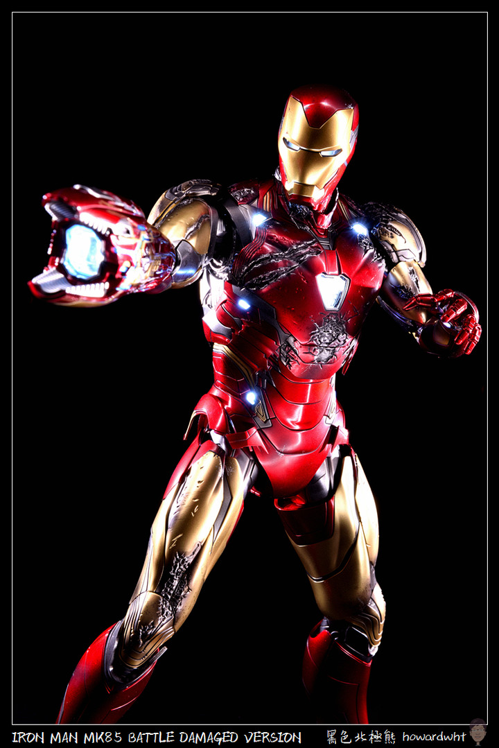 【開箱】Hot Toys - 鋼鐵人 MK85 戰損版