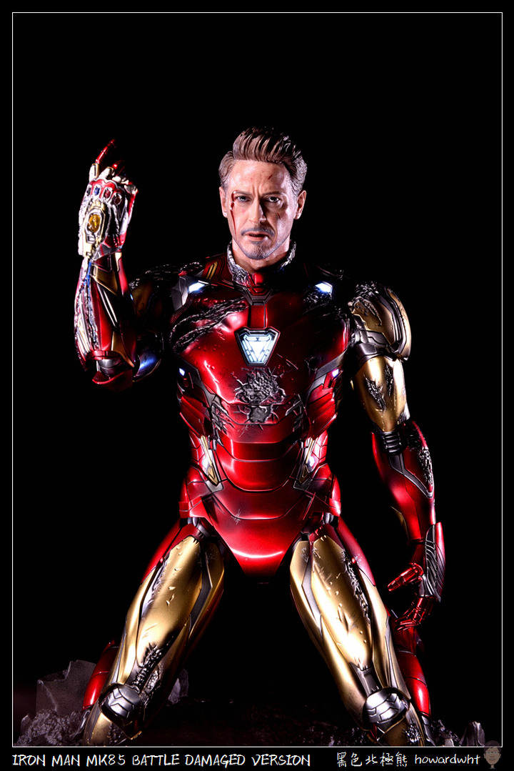 【開箱】Hot Toys - 鋼鐵人 MK85 戰損版