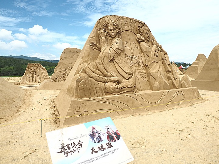 2022 福隆沙雕藝術季 in 貢寮 福隆海水浴場 — 2022年的夏天，依然一定要去海邊，之一