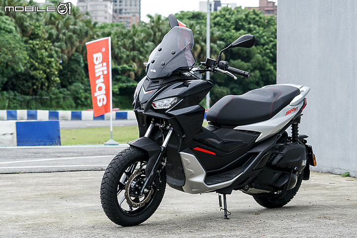 aprilia SR-GT 200 賽道試駕|意外流暢的跨界歐風速可達