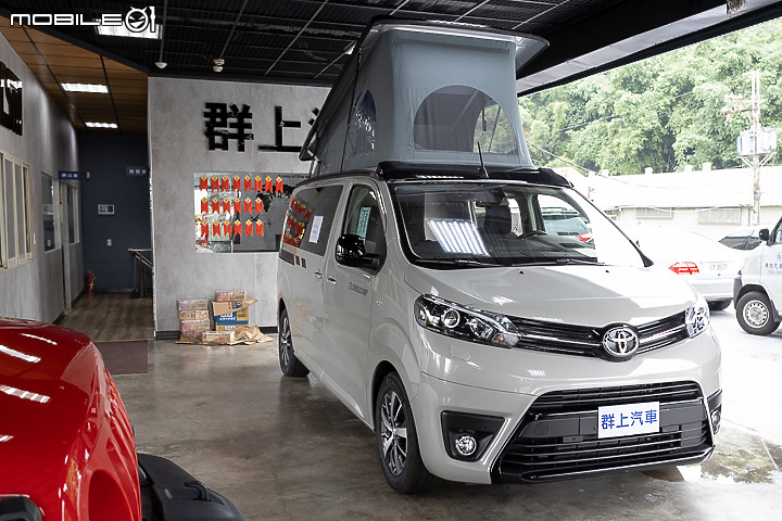 Toyota Crosscamp 實拍介紹|日系掀頂露營車國內首度現身!