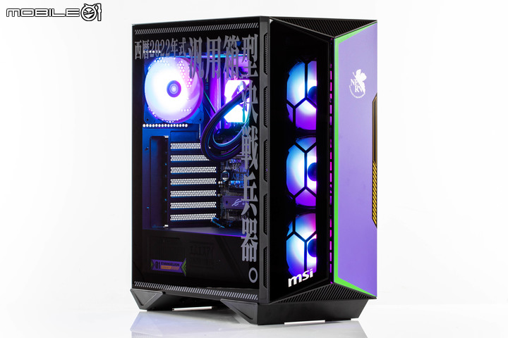 微星 EVANGELION e:Project 聯名 Evangelion Unit-01 主題電腦套組開箱 以踏實設定達成經典收藏願望