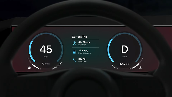 【海外新訊】佔據全車螢幕!蘋果釋出新一代CarPlay車載系統全新介面