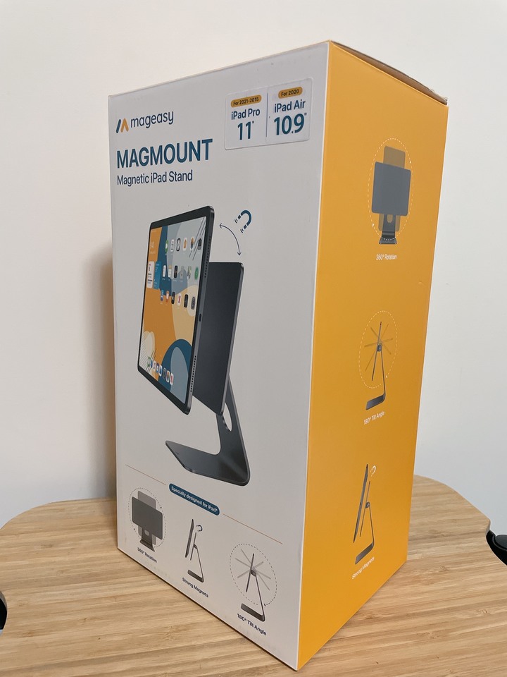 iPad 巧控殼與桌上型磁吸支架分享