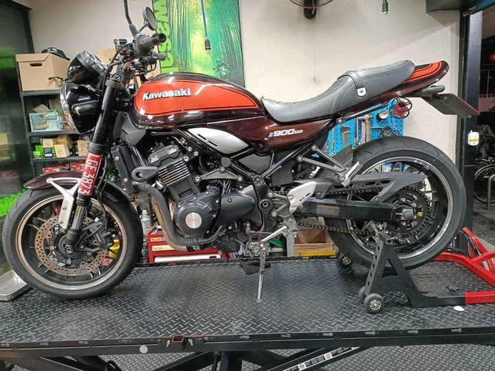 Z900RS 48,000公里大保,台北建安重機施作,圖多文少分享