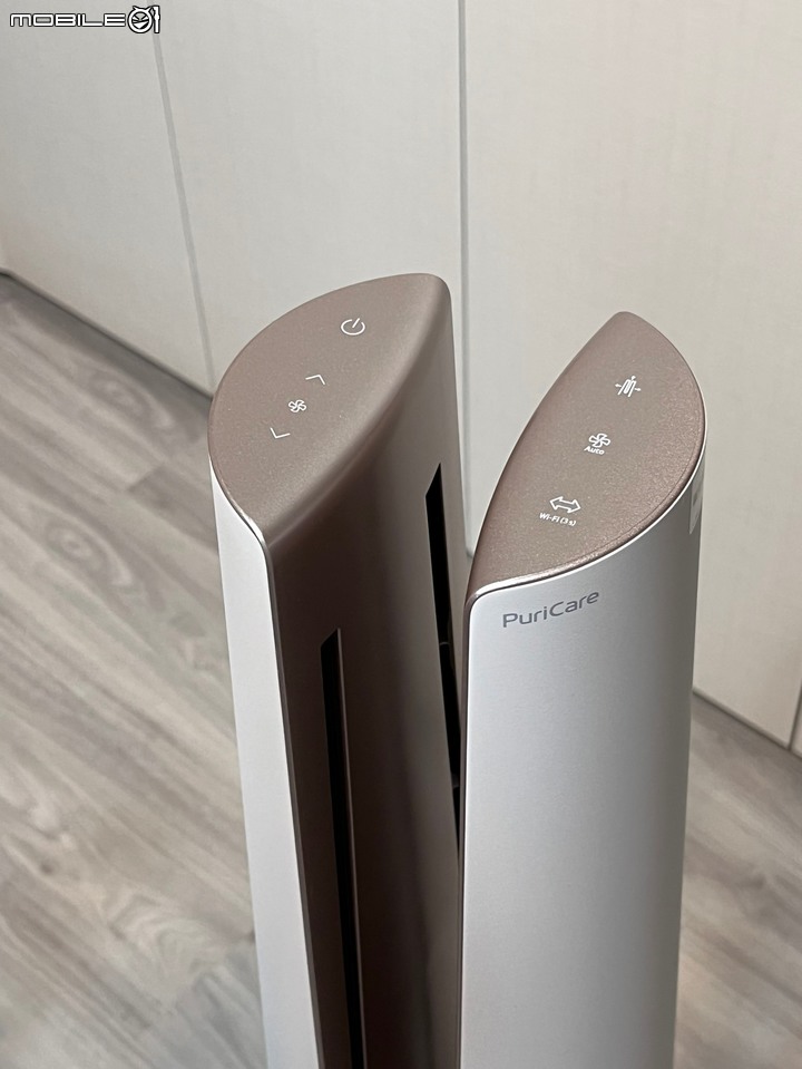 {開箱試用} LG PuriCare AeroTower 風革機, 用眼球淨化空氣