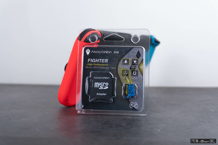 點我看大圖 「開箱」Anacomda Fighter microSD 512GB - Switch 最佳拍檔