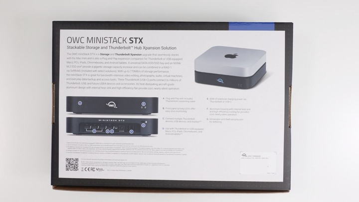點我看大圖 買 TB4 Hub 送硬碟外接盒?最適合 Mac mini 和 Mac Studio 的 OWC miniStack STX Thunderbolt 4 雙槽外接盒!
