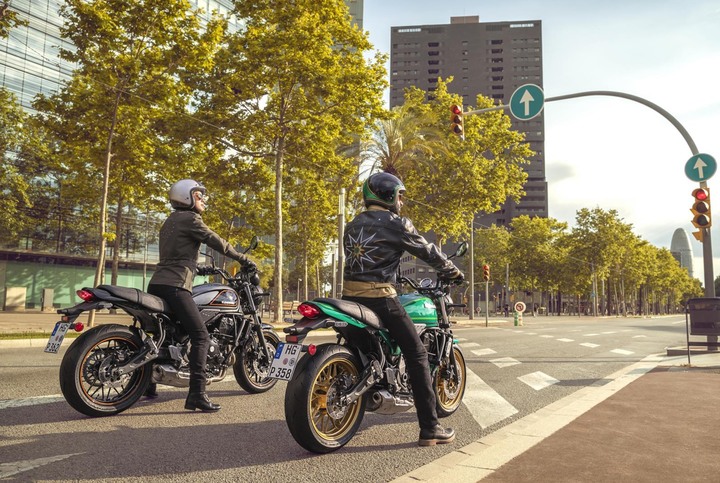 朋友訂了Z650RS，覺得這台好對味