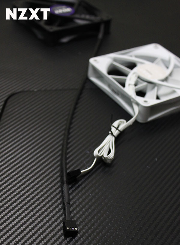 點我看大圖 NZXT F120Q/F140Q 靜音扇,白色加靜音,NZXT大全套獨缺的那一塊!
