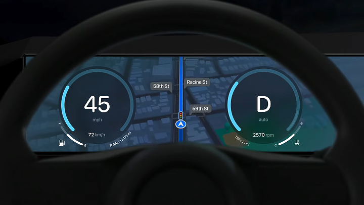 【海外新訊】佔據全車螢幕!蘋果釋出新一代CarPlay車載系統全新介面