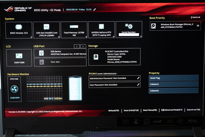 更小更快，ASUS ROG Strix SCAR 15 G533ZW 電競筆電開箱測試
