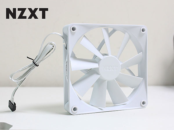 點我看大圖 NZXT F120Q/F140Q 靜音扇,白色加靜音,NZXT大全套獨缺的那一塊!