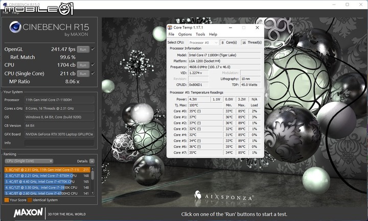 Zotac ZBOX EN173070C 主機開箱實測 以 i7 處理器搭配 RTX3070 顯卡的迷你效能鋼砲