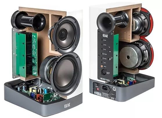 Elac Navis ARB-51 三音路 主動書架喇叭簡易開箱