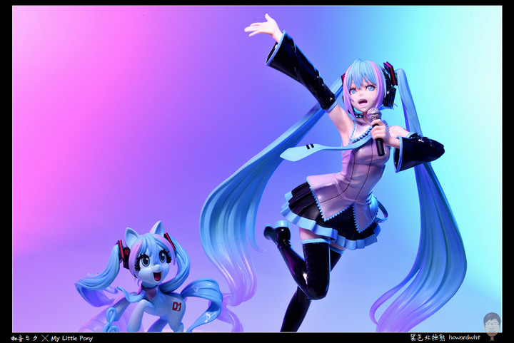 點我看大圖 【開箱】「MY LITTLE PONY美少女」壽屋 - 初音ミク ╳ My Little Pony
