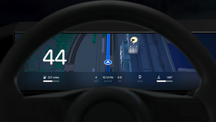 【海外新訊】佔據全車螢幕!蘋果釋出新一代CarPlay車載系統全新介面