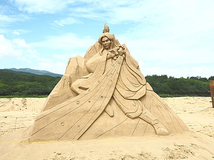 2022 福隆沙雕藝術季 in 貢寮 福隆海水浴場 — 2022年的夏天，依然一定要去海邊，之一