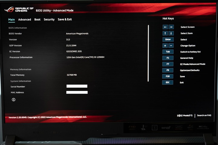 更小更快，ASUS ROG Strix SCAR 15 G533ZW 電競筆電開箱測試