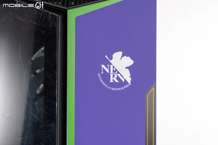 微星 EVANGELION e:Project 聯名 Evangelion Unit-01 主題電腦套組開箱 以踏實設定達成經典收藏願望
