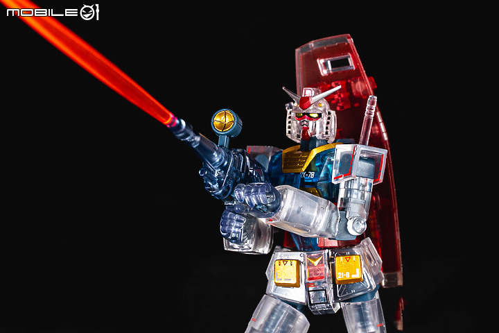 ROBOT魂 RX-78-2鋼彈ver. A.N.I.M.E.透明配色|展場限定的夢幻款式再現!