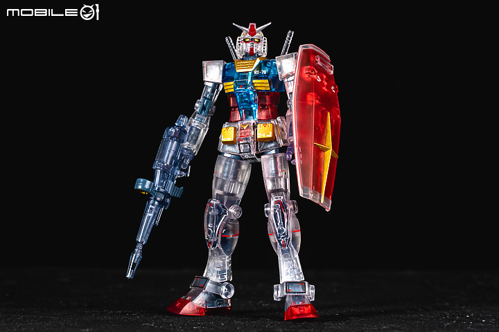 ROBOT魂 RX-78-2鋼彈ver. A.N.I.M.E.透明配色|展場限定的夢幻款式再現!