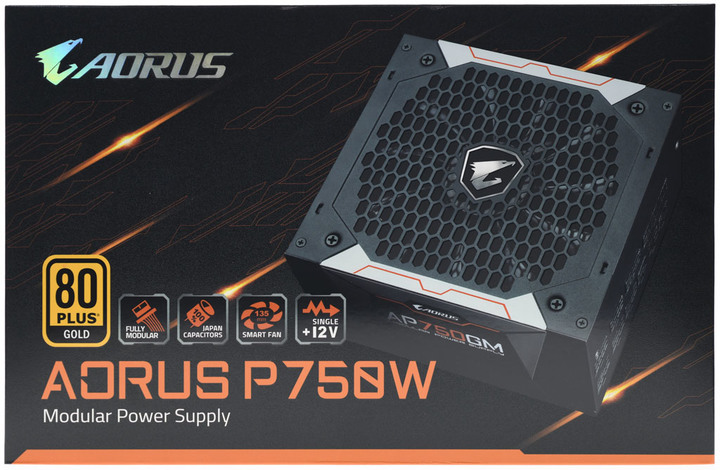 AORUS AP750GM 750W金牌全模組化電源開箱