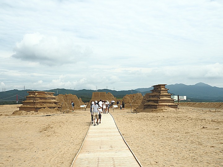 2022 福隆沙雕藝術季 in 貢寮 福隆海水浴場 — 2022年的夏天，依然一定要去海邊，之一