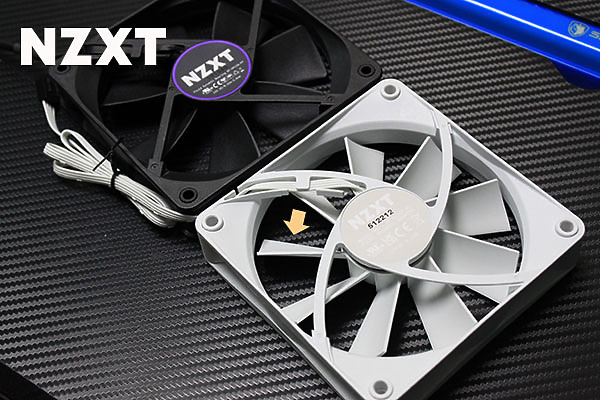 點我看大圖 NZXT F120Q/F140Q 靜音扇,白色加靜音,NZXT大全套獨缺的那一塊!