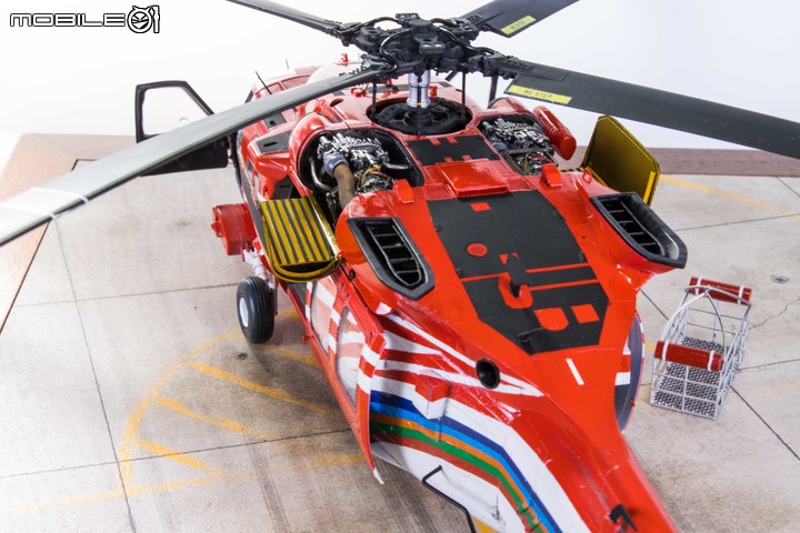 1/35 空中勤務總隊 UH-60M-14 NA-714 重裝型黑鷹直升機