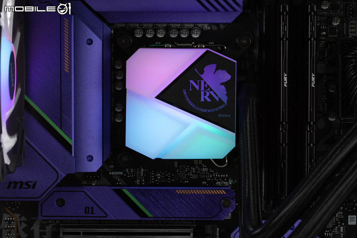 微星 EVANGELION e:Project 聯名 Evangelion Unit-01 主題電腦套組開箱 以踏實設定達成經典收藏願望
