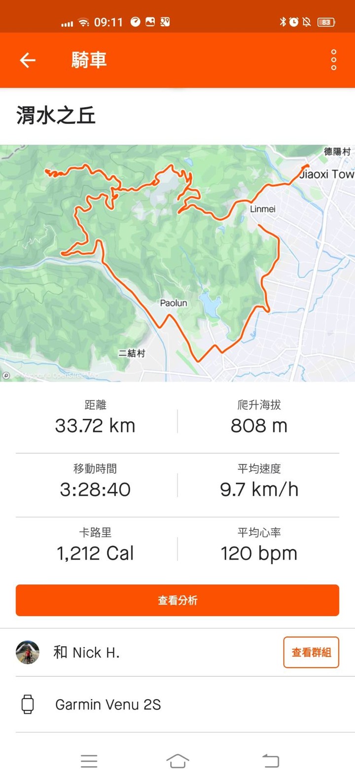 小折漫遊 | 渭水之丘 | 鳥瞰蘭陽平原~O型